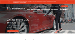 Desktop Screenshot of businesslease.sk